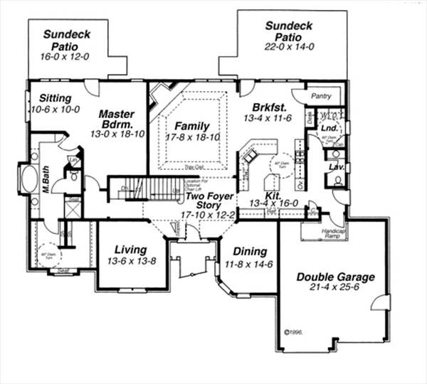 First Floor image of GREENSBOUROUGH House Plan